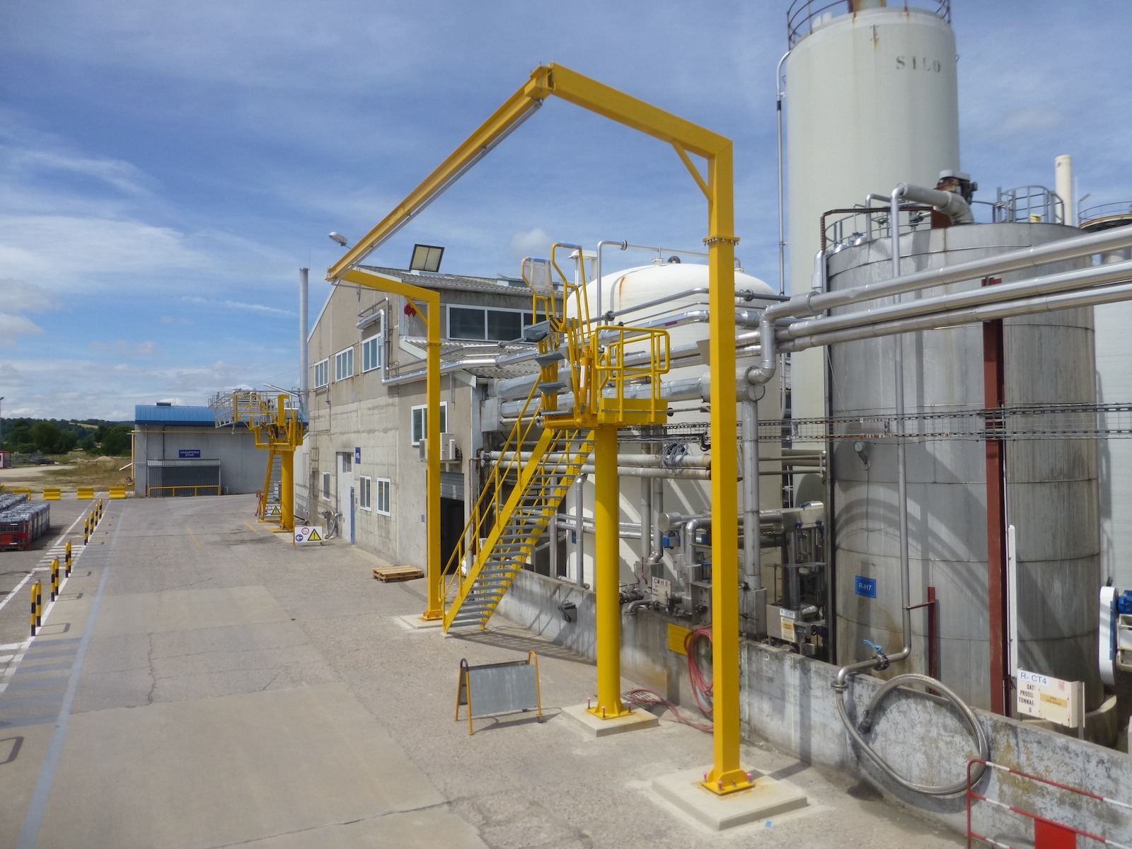 Vérification et maintenance potences et portiques